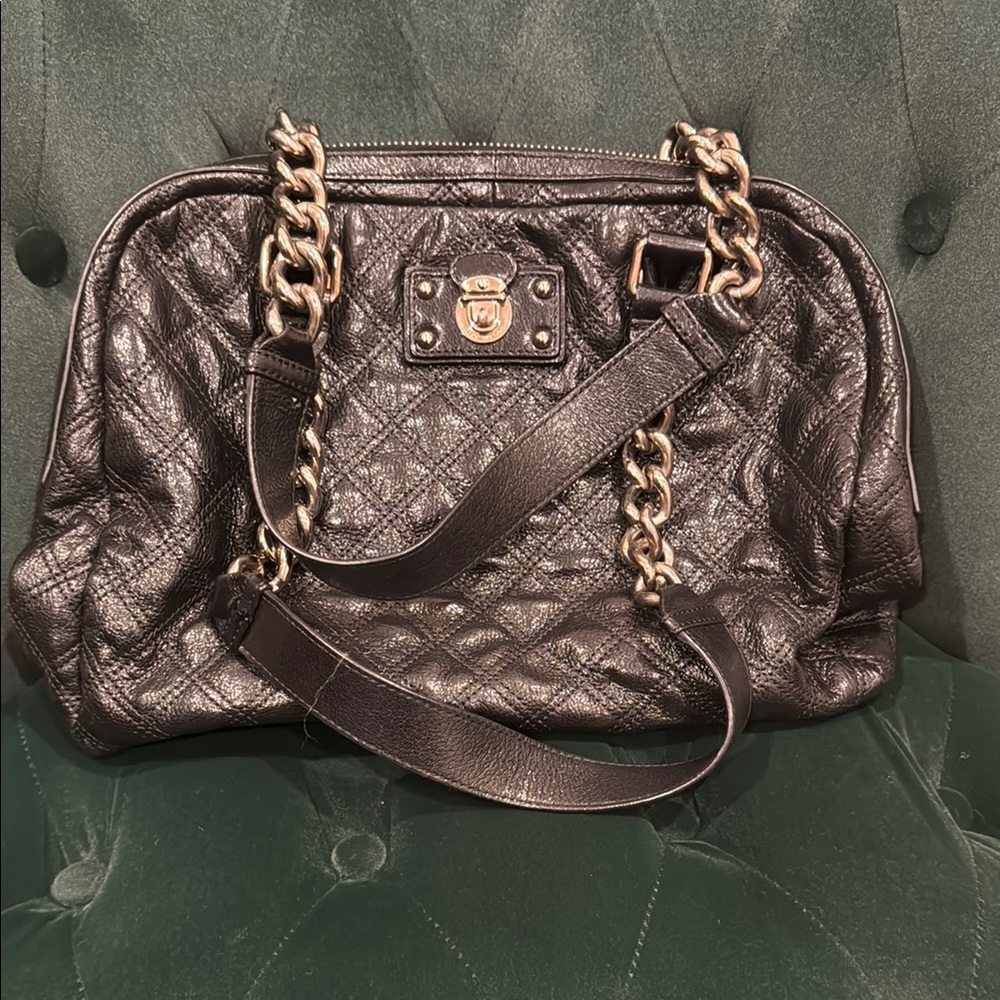 Marc Jacobs Leather Quilted Shoulder Bag